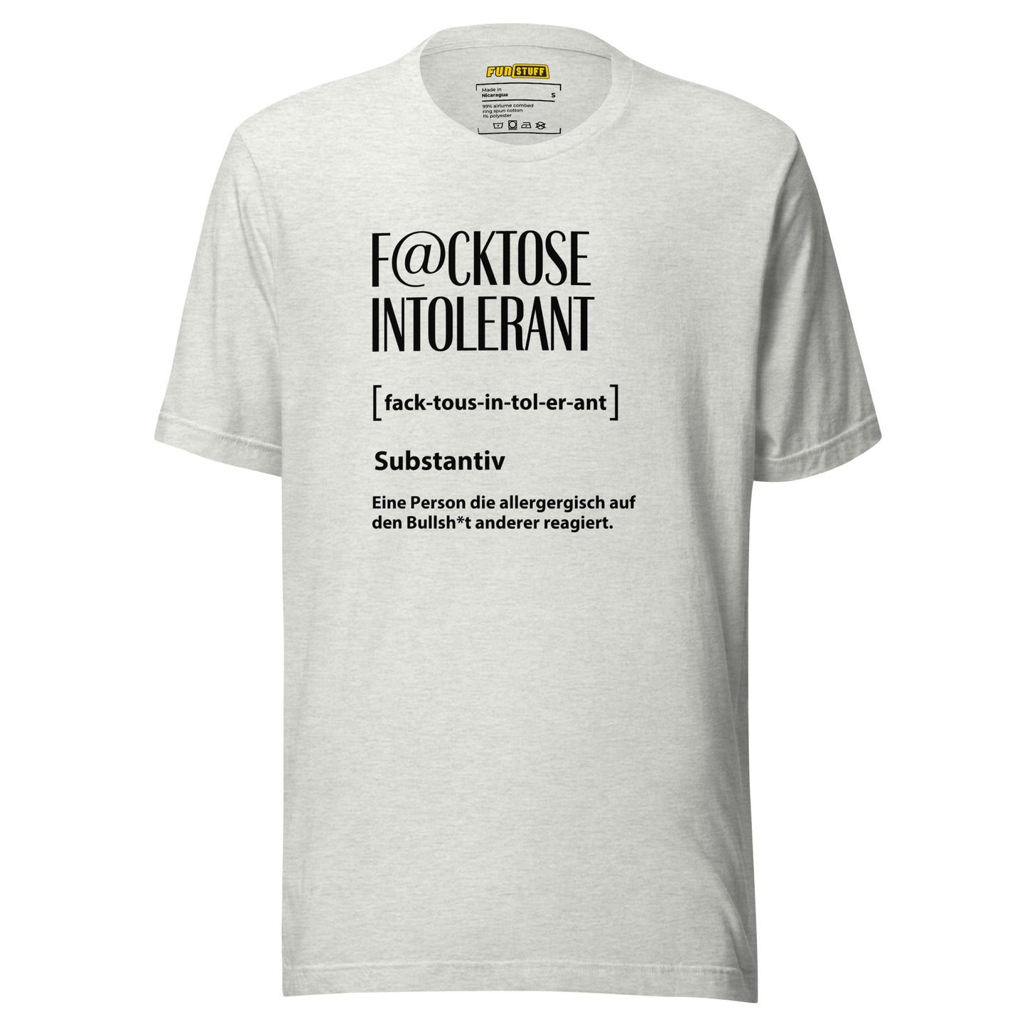 F@cktoße Intolerant - Unisex-T-Shirt