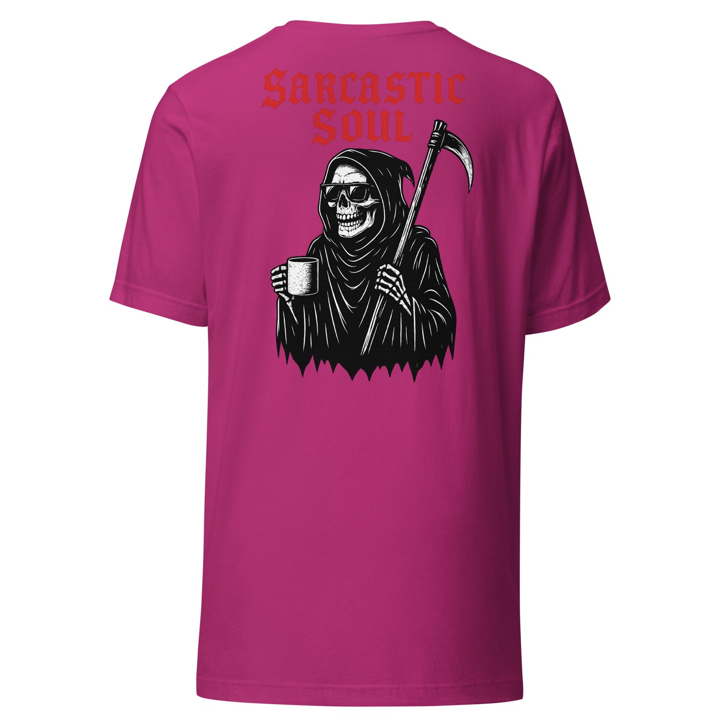 Sarcastic Soul – Unisex T-Shirt Backprint