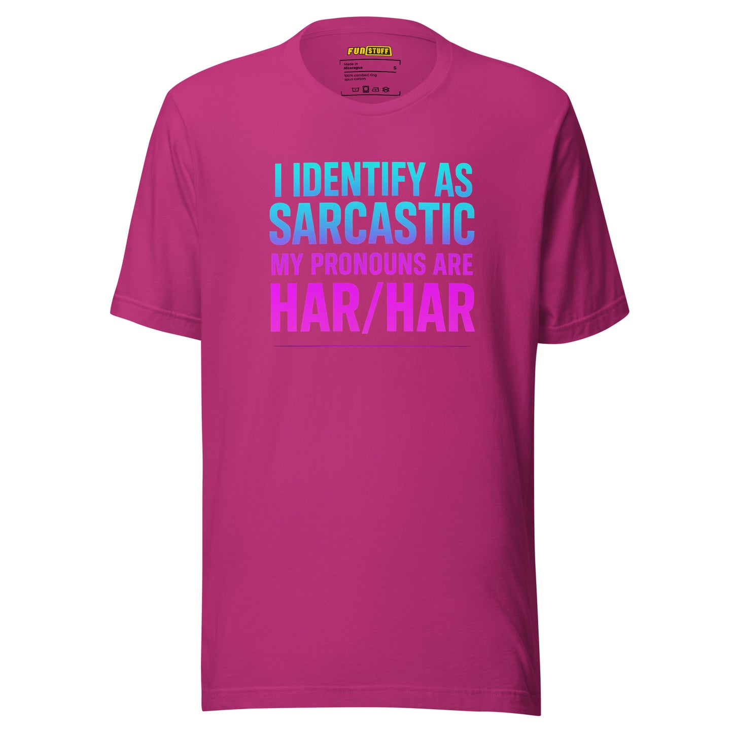 I Identify as Sarcastic – Unisex T-Shirt