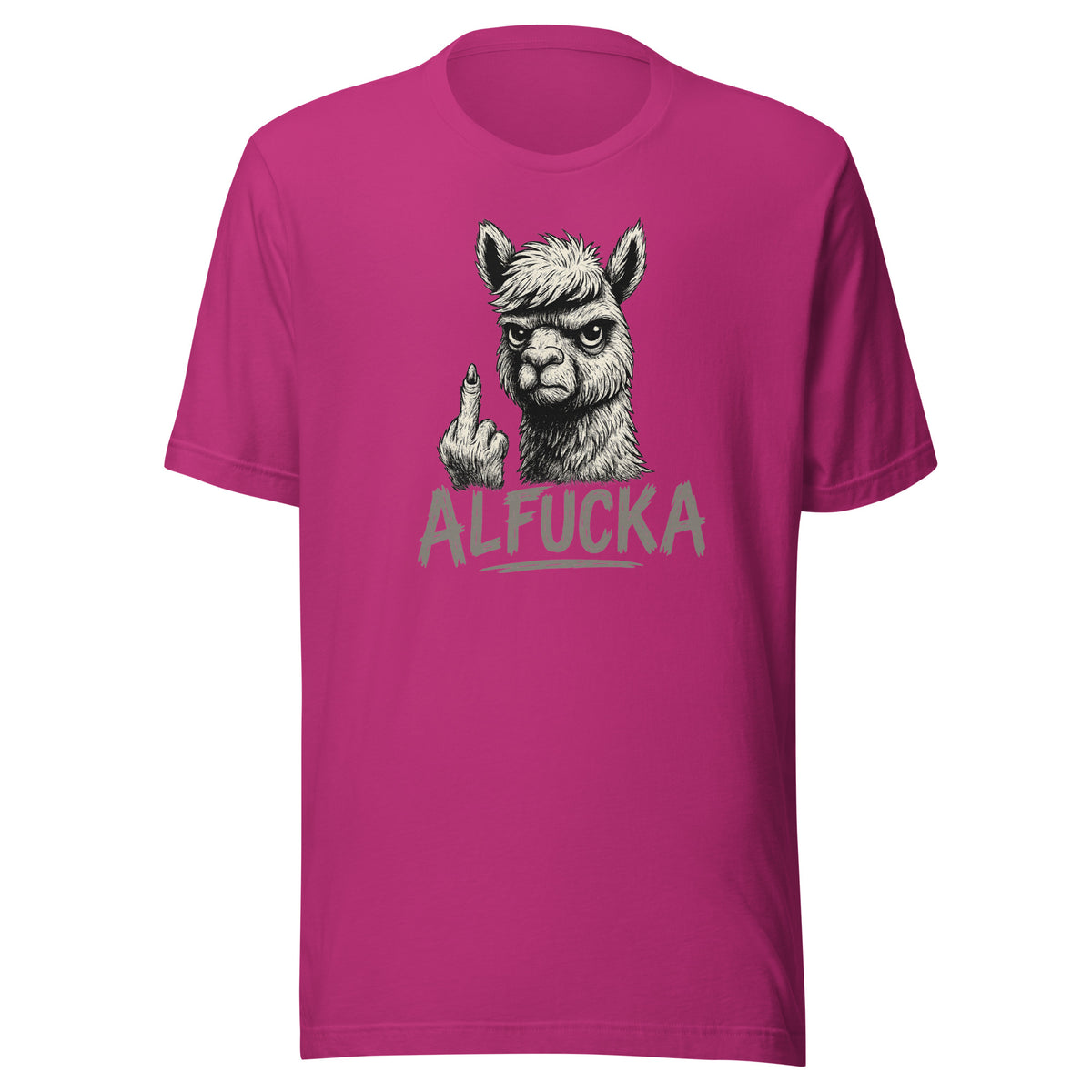 Alfucka – Unisex T-Shirt – Vorderansicht