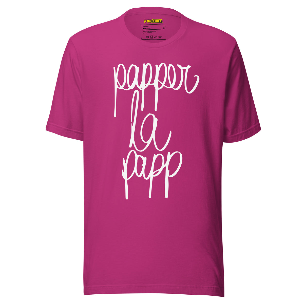 Papper la Papp – Unisex T-Shirt – Vorderansicht