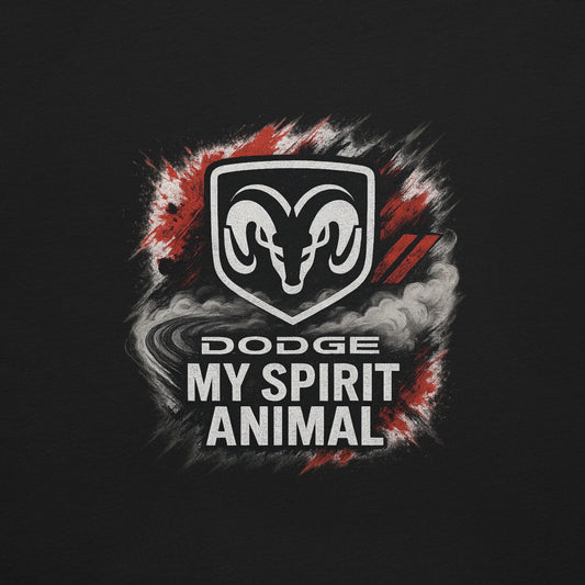 Dodge My Spirit Animal – Blasenfreier Aufkleber