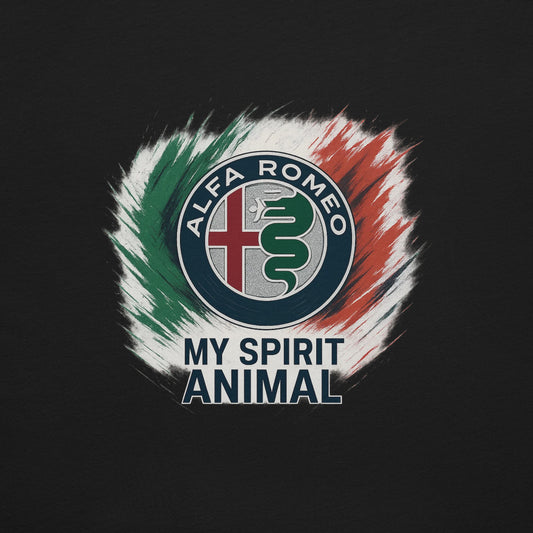 Alfa Romeo My Spirit Animal – Blasenfreier Aufkleber