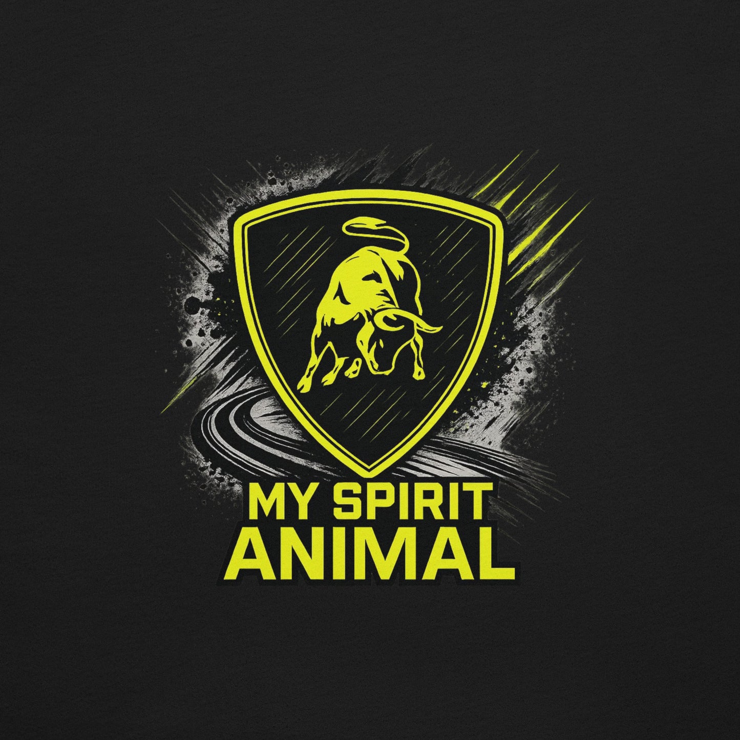 Lamborghini My Spirit Animal – T-Shirt (Backprint)