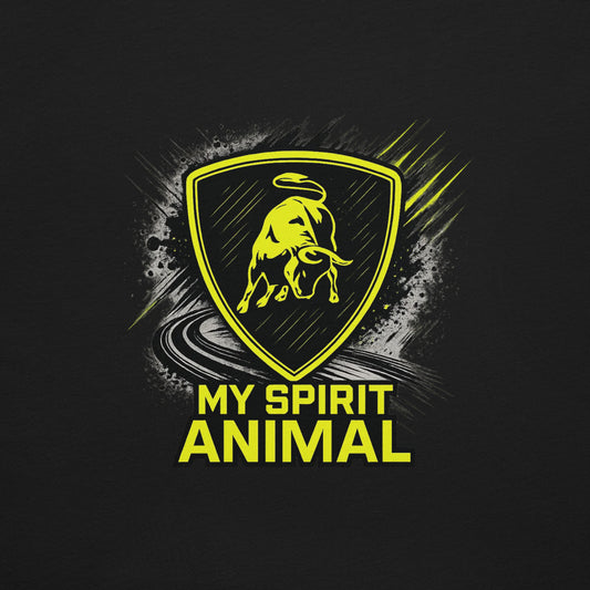 Lamborghini My Spirit Animal – T-Shirt (Backprint)