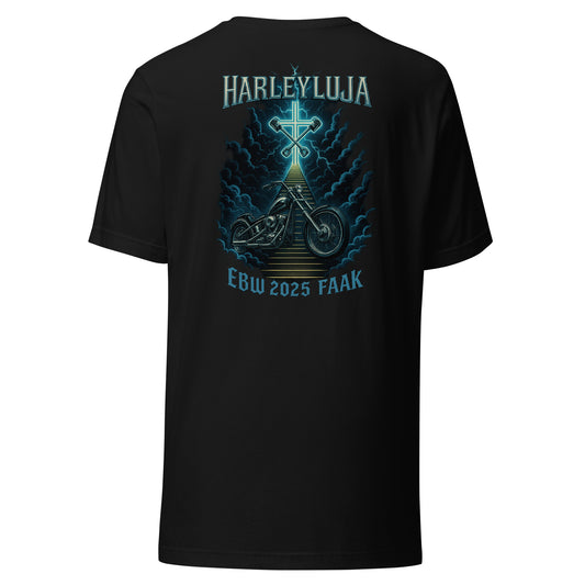 HARLEYLUJA – EBW 2025 Backprint T-Shirt