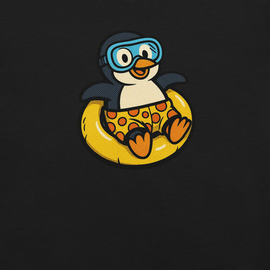Poolito T-Shirt – Der chilligste Pinguin der Welt