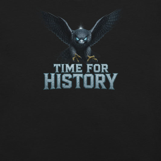 Time for History – Black Wings Linz fan shirt | ICEHL 2026
