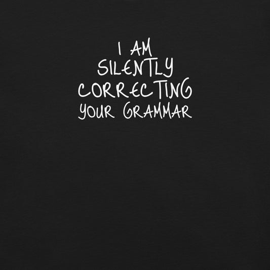 Grammar Snob – Korrigier-Shirt mit Stil
