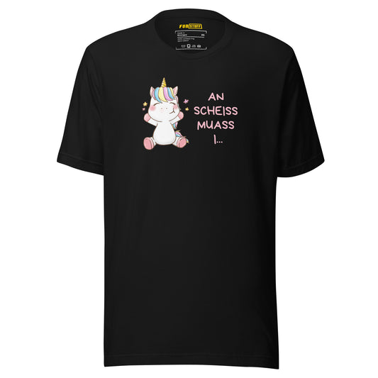 An Scheiss Muass I – Einhorn T-Shirt
