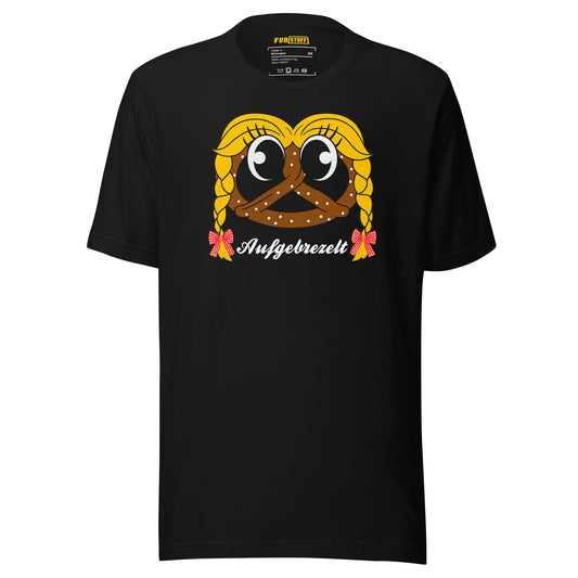Aufgebrezelt - Unisex-T-Shirt