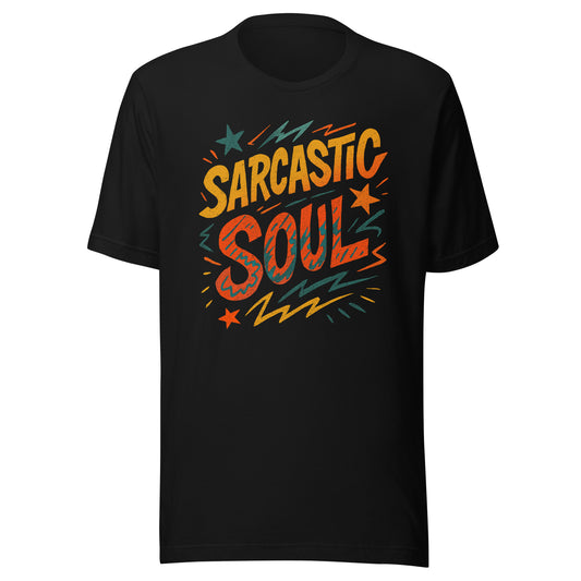 Sarcastic Soul Retro – Unisex T-Shirt