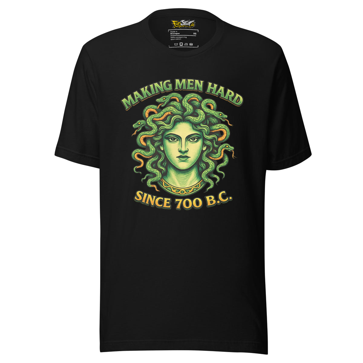 Making Men Hard Since 700 B.C. – Unisex T-Shirt – schwarz, Vorderansicht