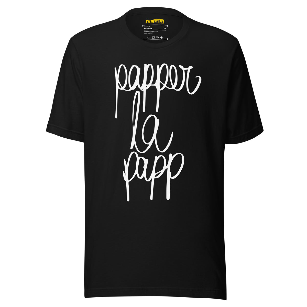 Papper la Papp – Unisex T-Shirt - Vorderansicht bei FunStuff.at