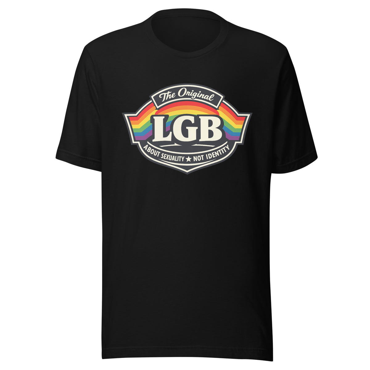 LGB – The Original – Unisex T-Shirt - Vorderansicht bei FunStuff.at