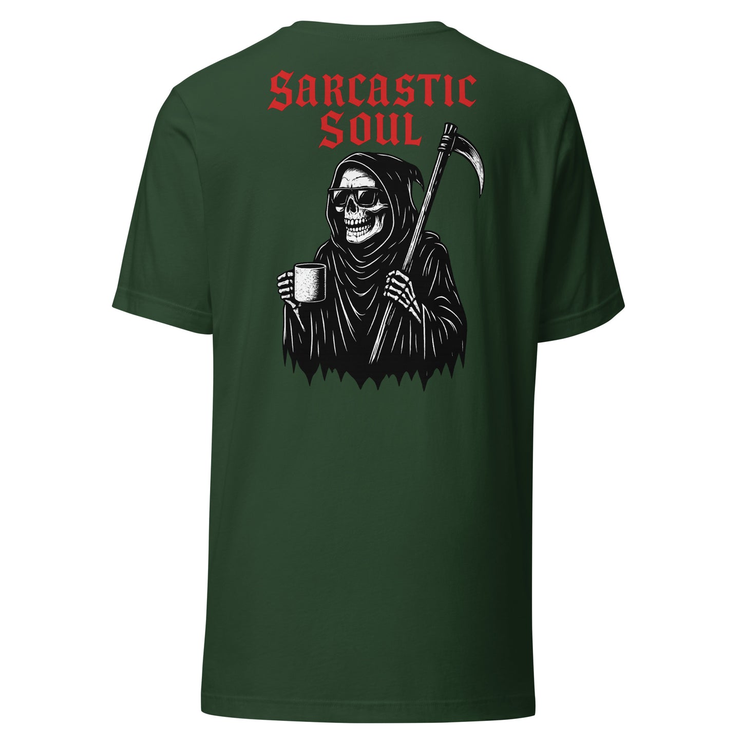 Sarcastic Soul – Unisex T-Shirt Backprint