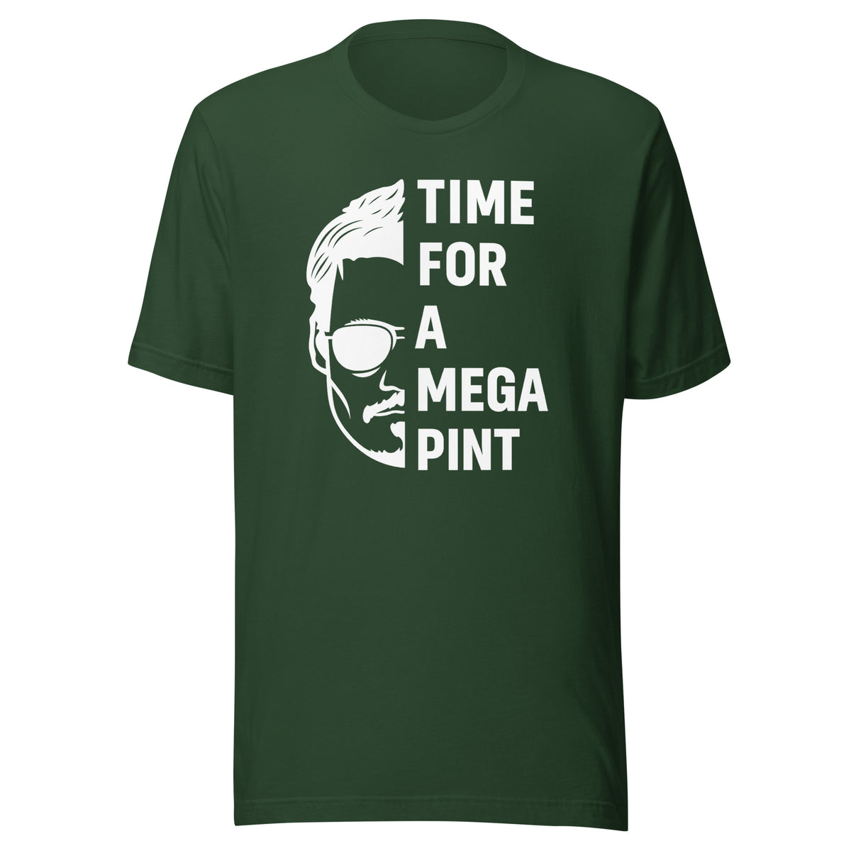 Time for a Mega Pint Unisex T-Shirt – Vorderansicht