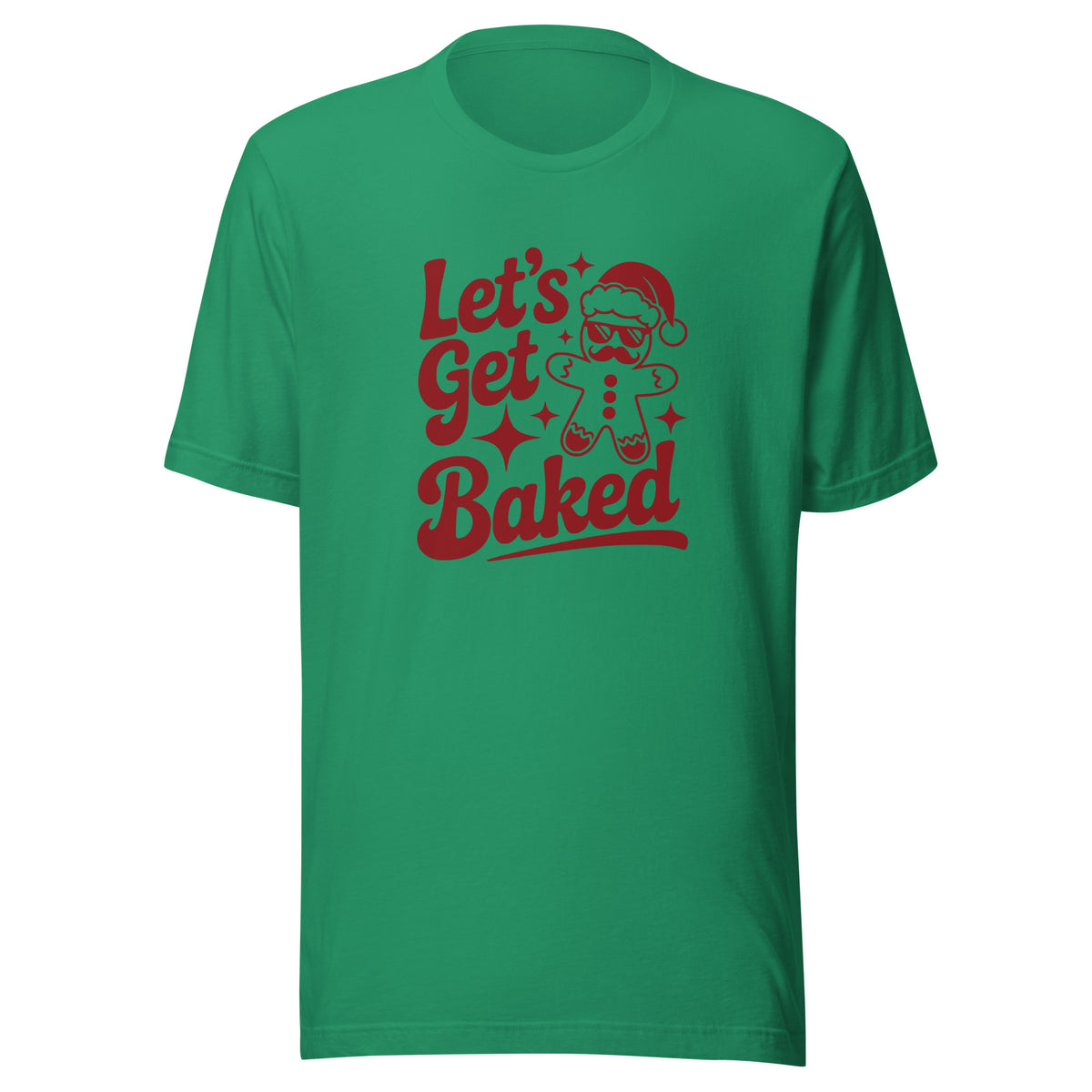 Let’s Get Baked – Unisex T-Shirt – Vorderansicht