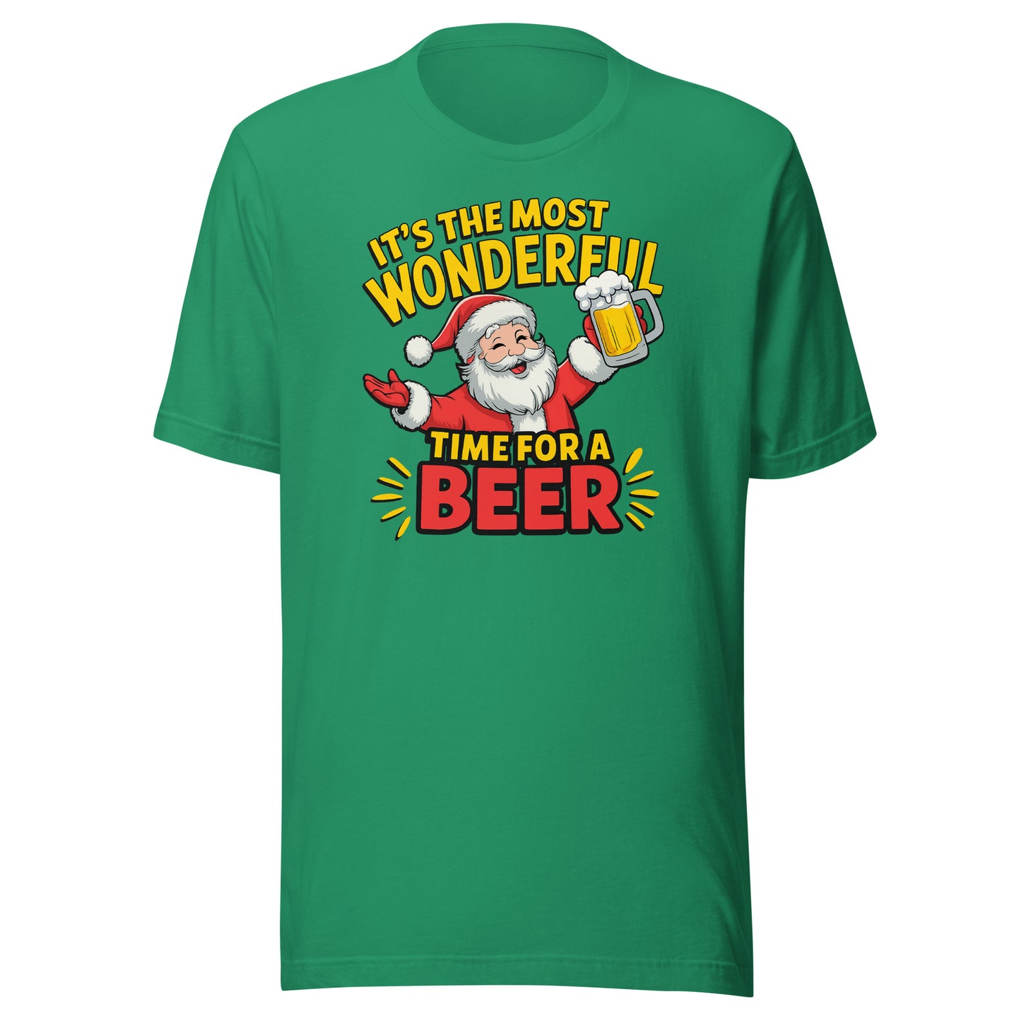 It’s the Most Wonderful Time for a Beer – Unisex T-Shirt
