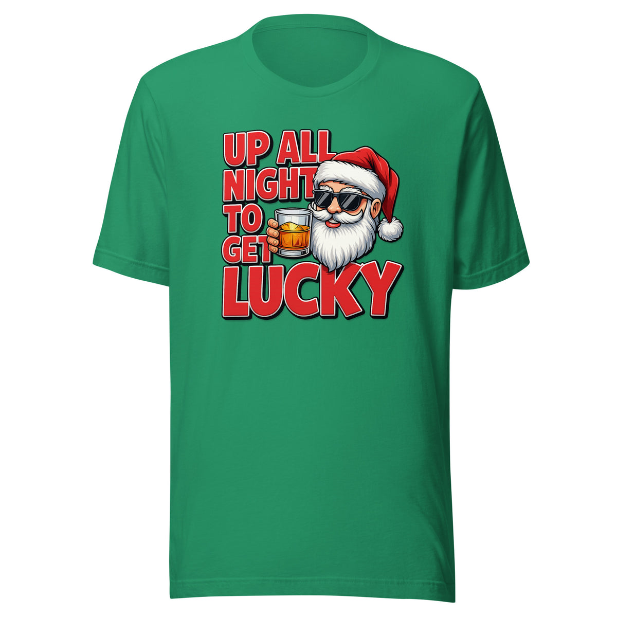 Up All Night To Get Lucky – Unisex T-Shirt – Vorderansicht