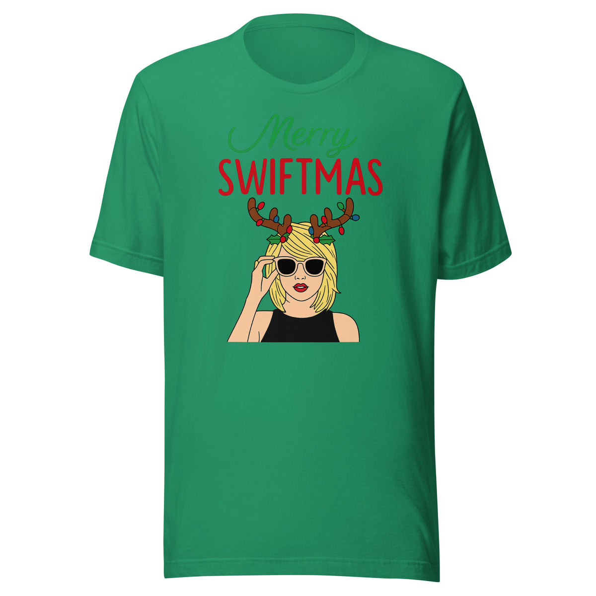 Merry Swiftmas Unisex T-Shirt – Vorderansicht