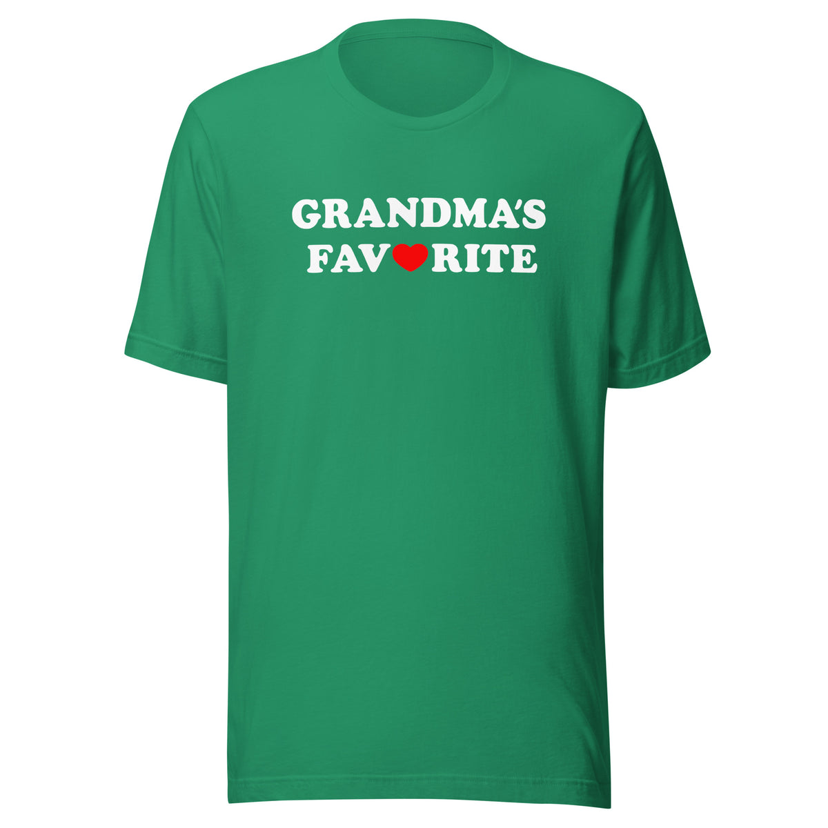 Grandma’s Favorite Unisex T-Shirt – Vorderansicht