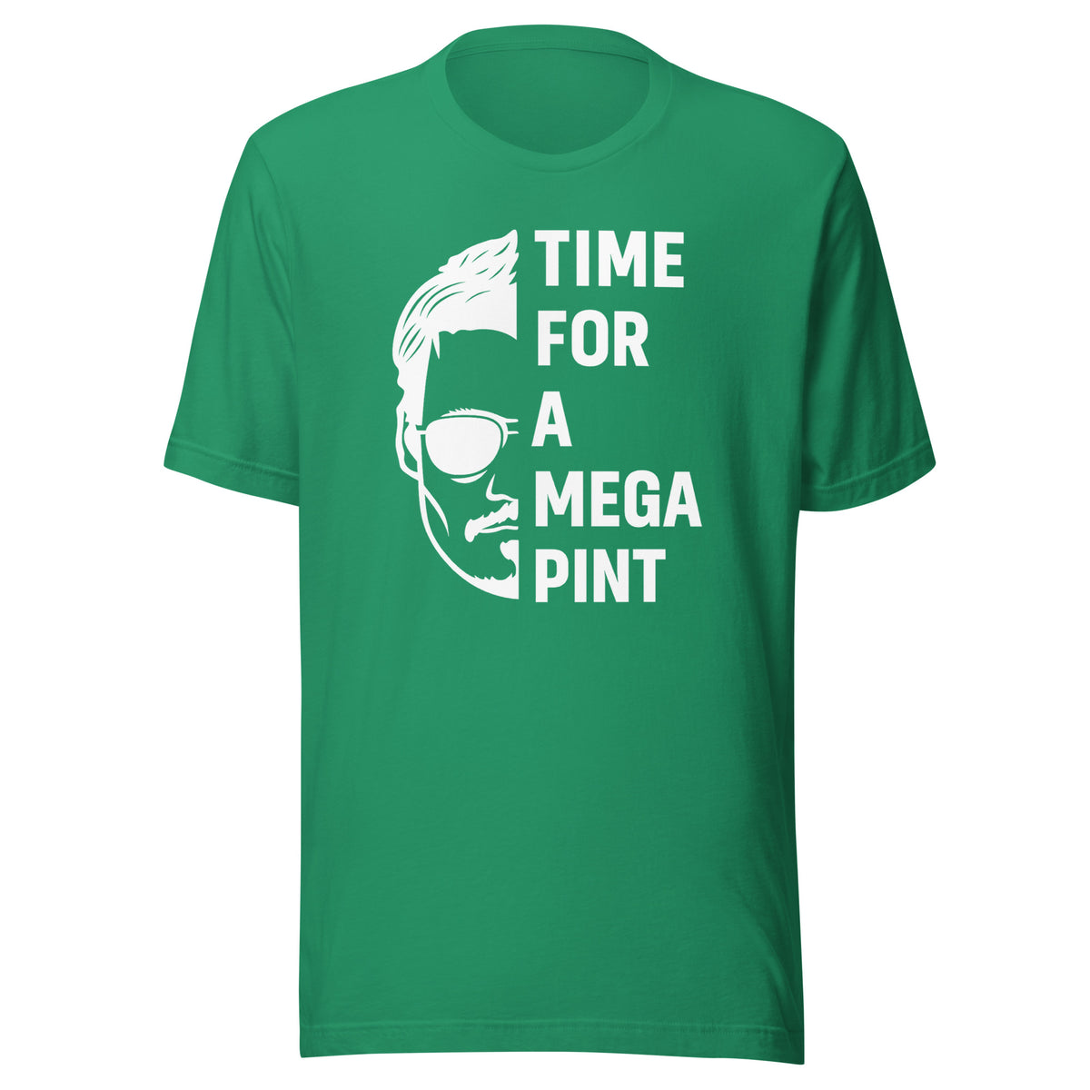 Time for a Mega Pint Unisex T-Shirt – Vorderansicht