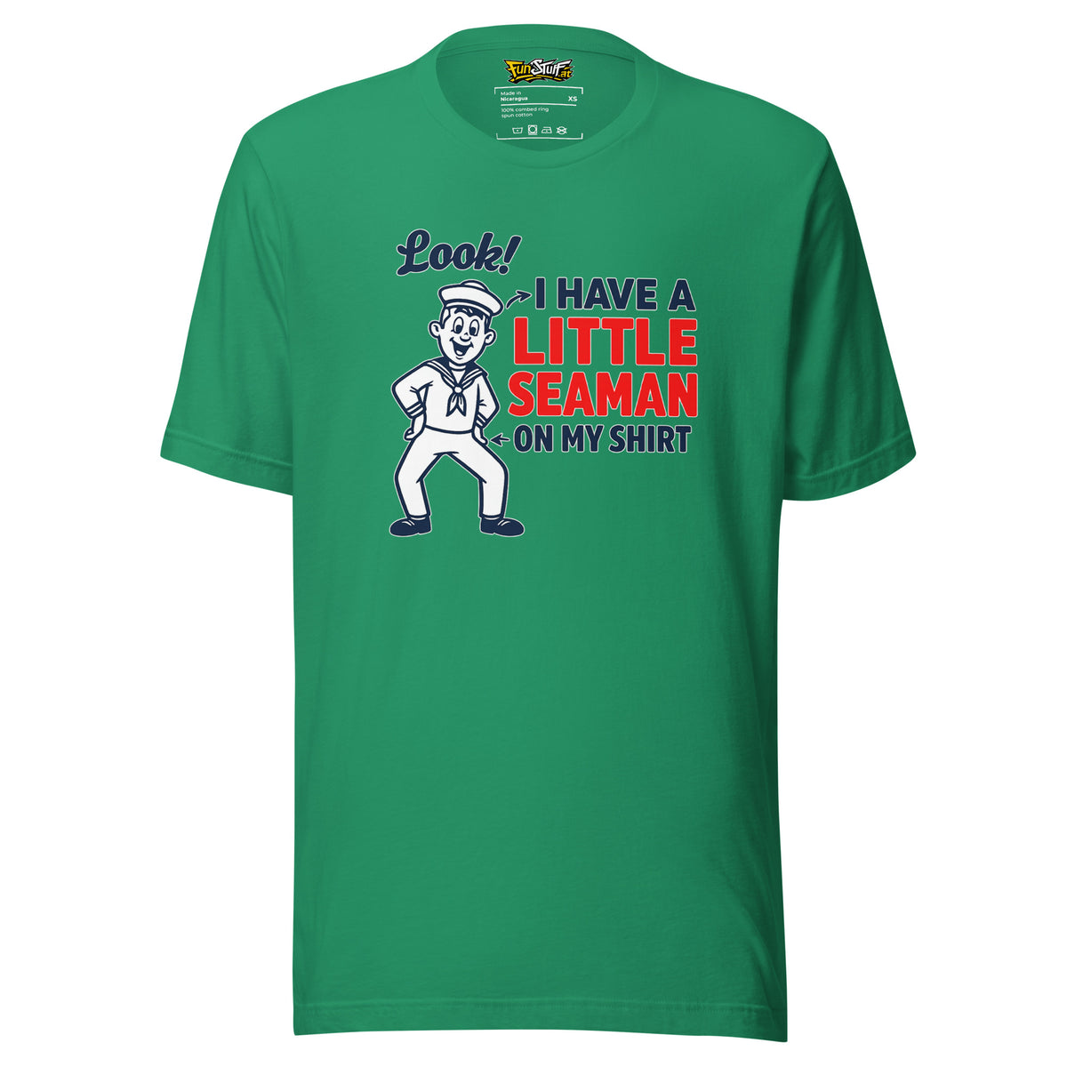 I Have a Little Seaman – Unisex T-Shirt – Vorderansicht