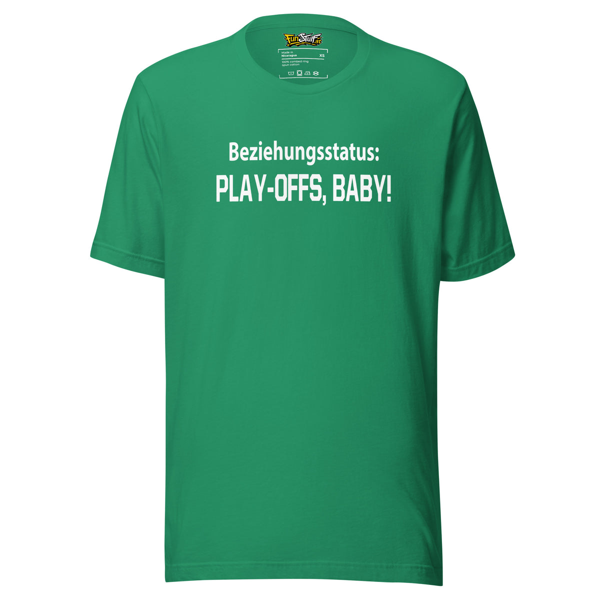 Beziehungsstatus: Play-Offs, Baby! – Unisex T-Shirt – Vorderansicht