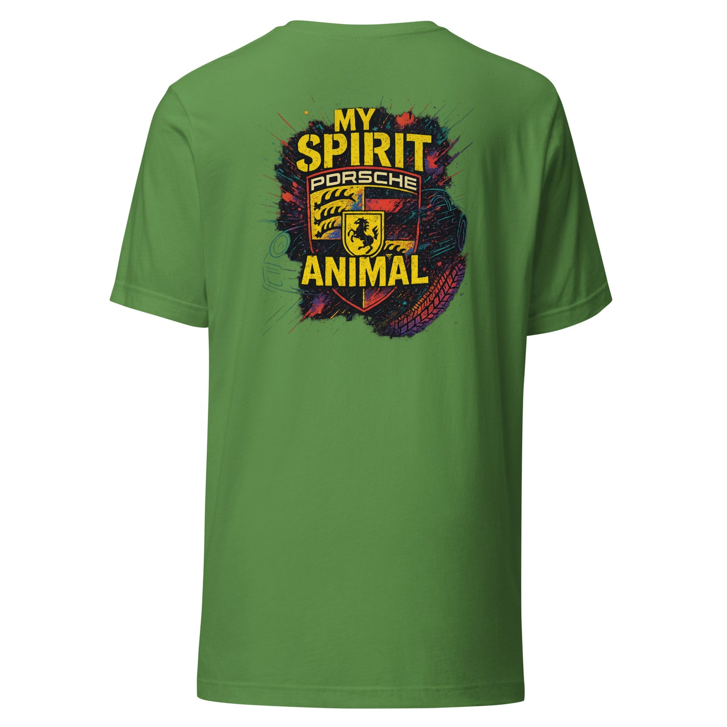 Spirit Animal Porsche – Shirt – Backprint