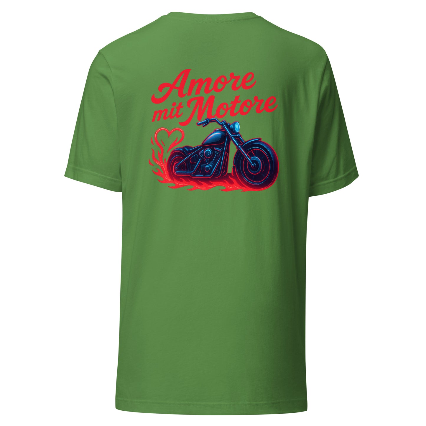 Amore mit Motore – Backprint T-Shirt