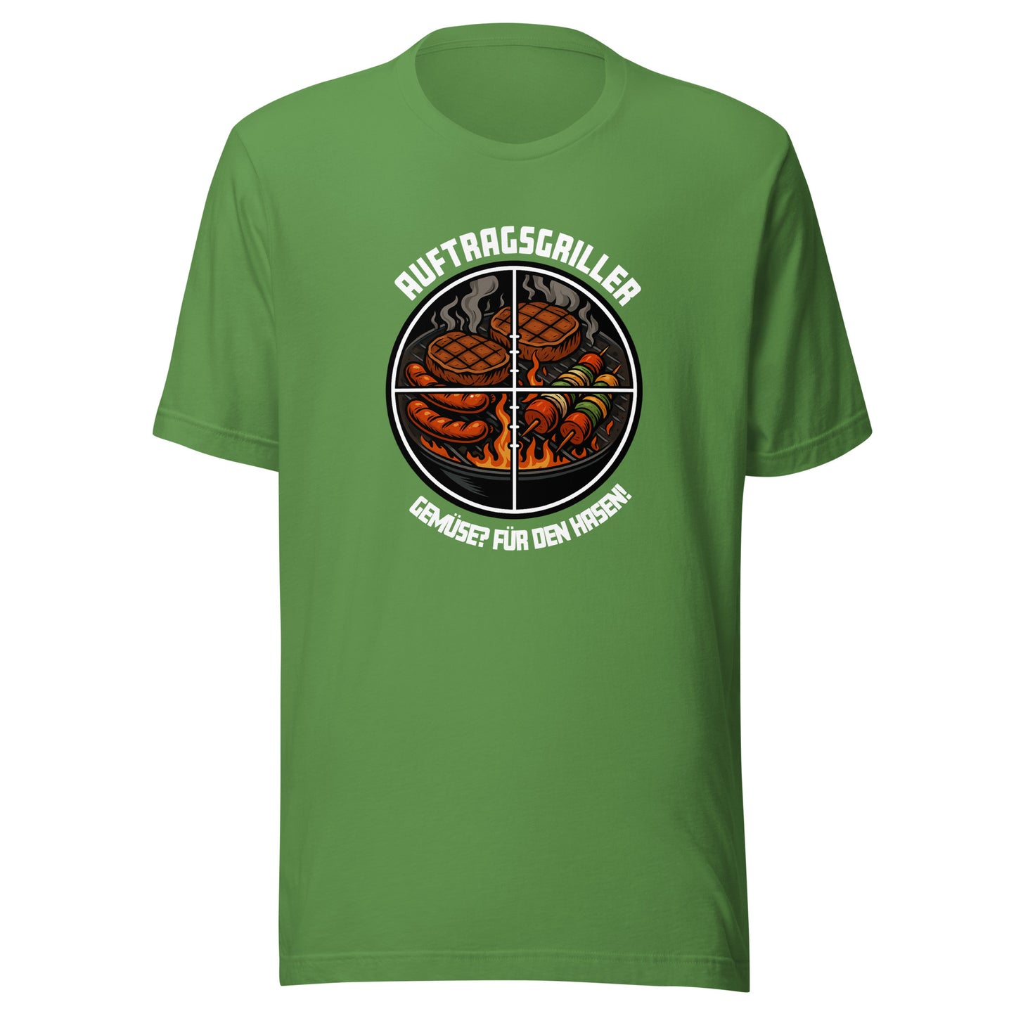 Contract Griller – Vegetables? For the Bunny! | BBQ Shirt for Meat Lovers