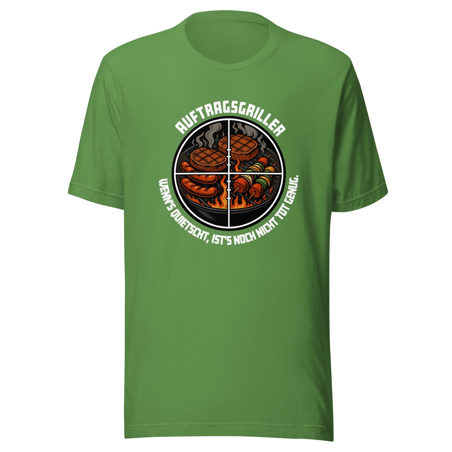 Contract Griller – If it squeaks, it's not dead enough | Dark BBQ Humor Shirt