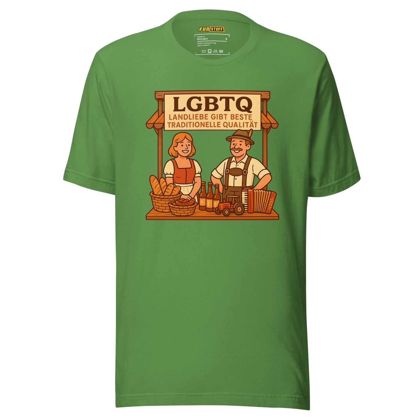 LGBTQ – Landliebe gibt beste traditionelle Qualität – Unisex T-Shirt