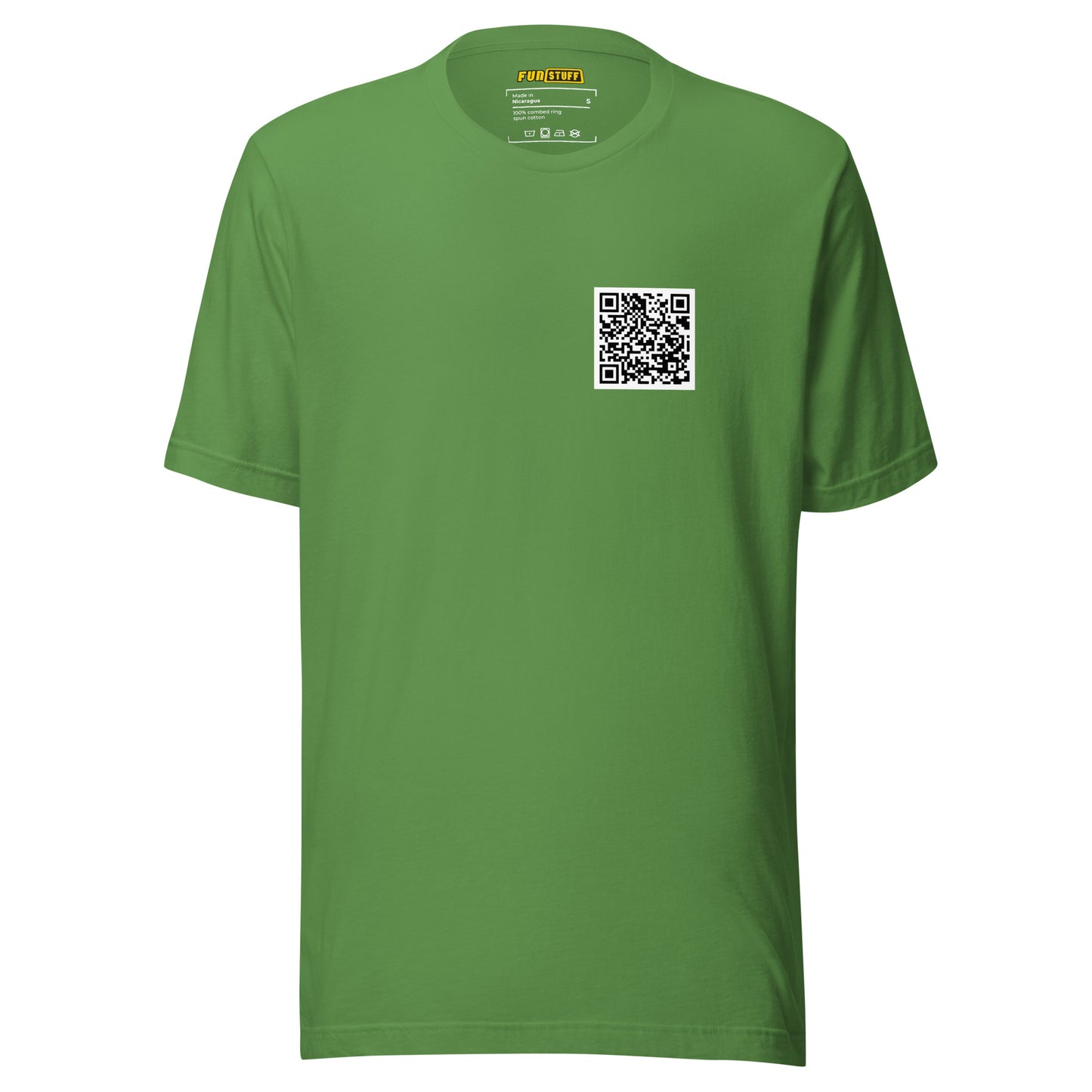 Troll - QR-Code Shirt (Front & Backprint)