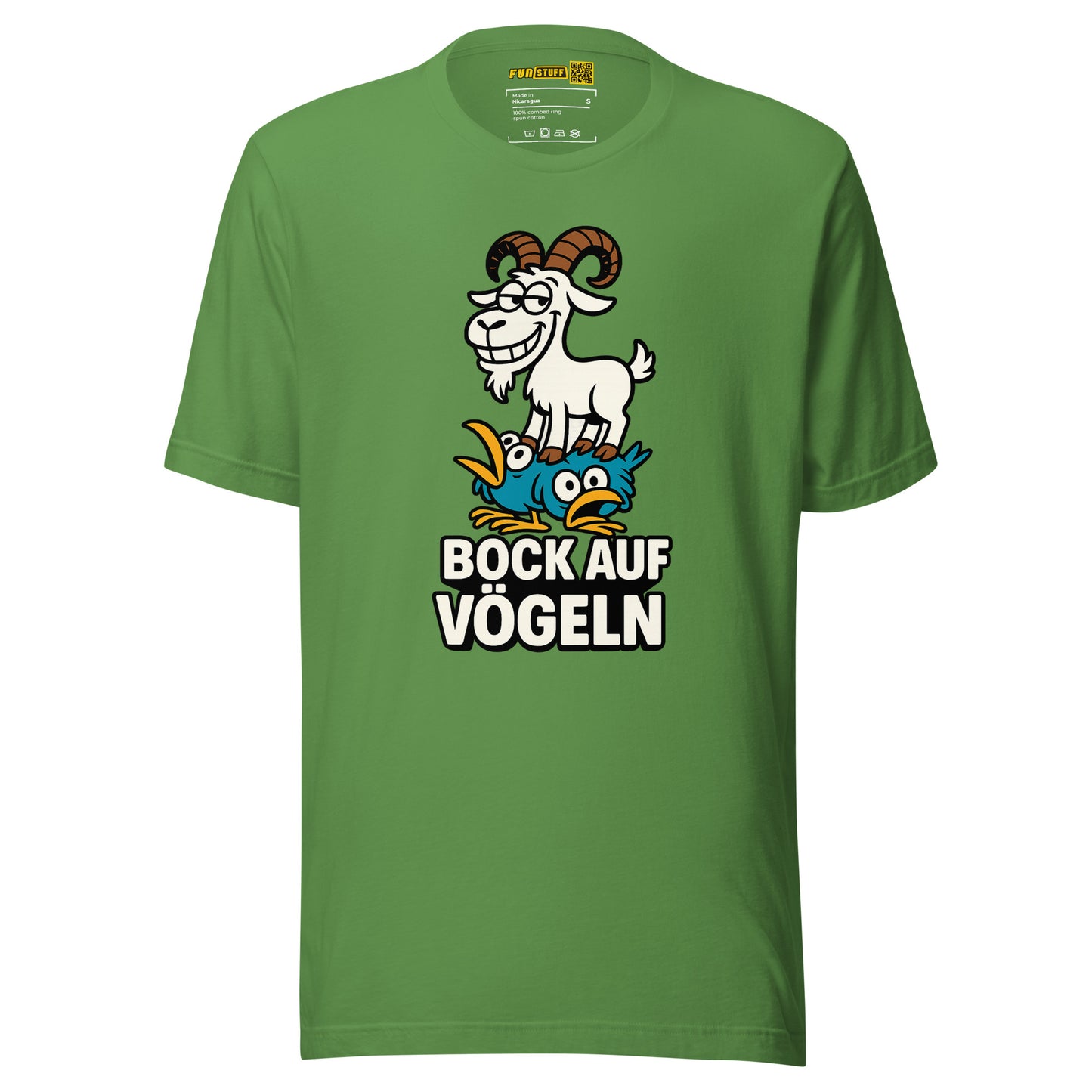 Bock auf Vögeln - Unisex-T-Shirt