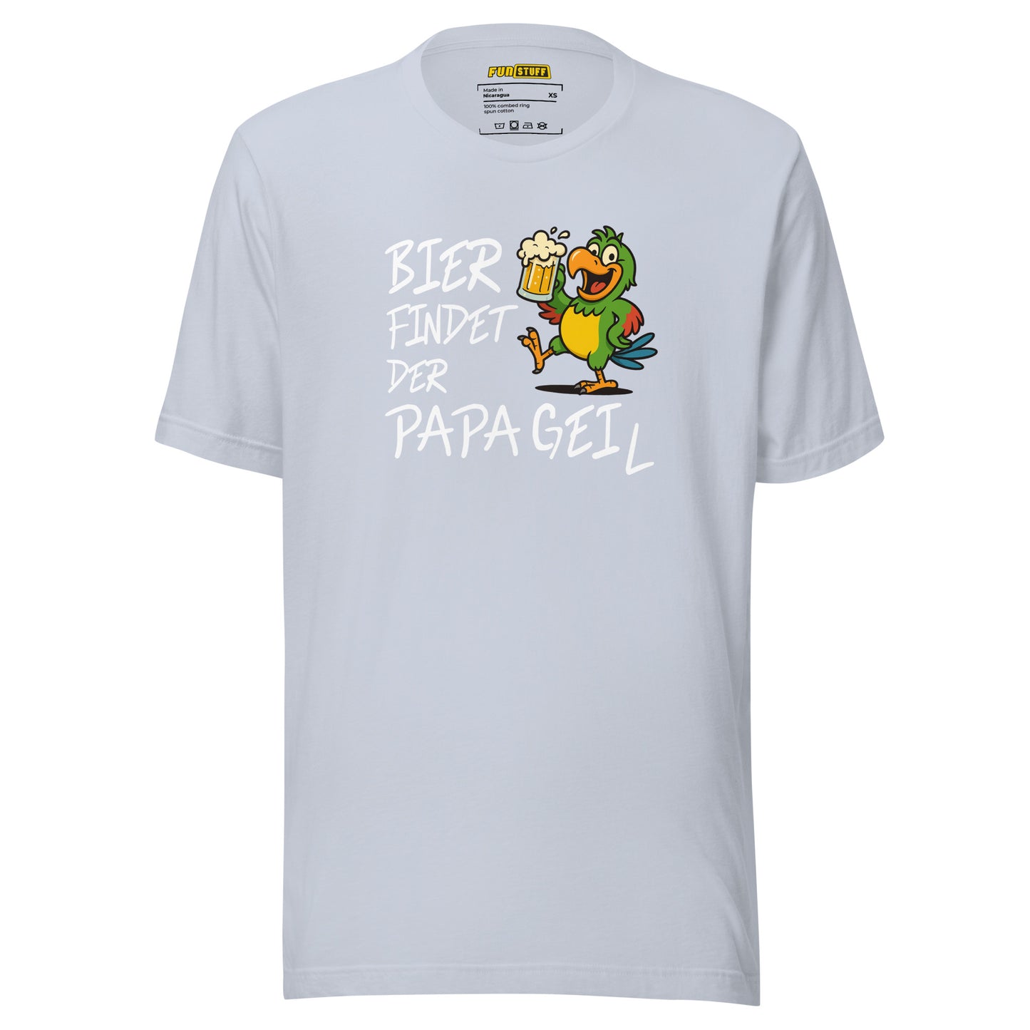 Bier findet der Papa Gei(l) – Unisex T-Shirt