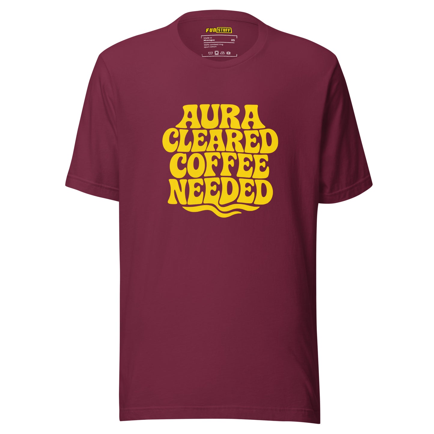 Aura Cleared Coffee Needed – Unisex T-Shirt