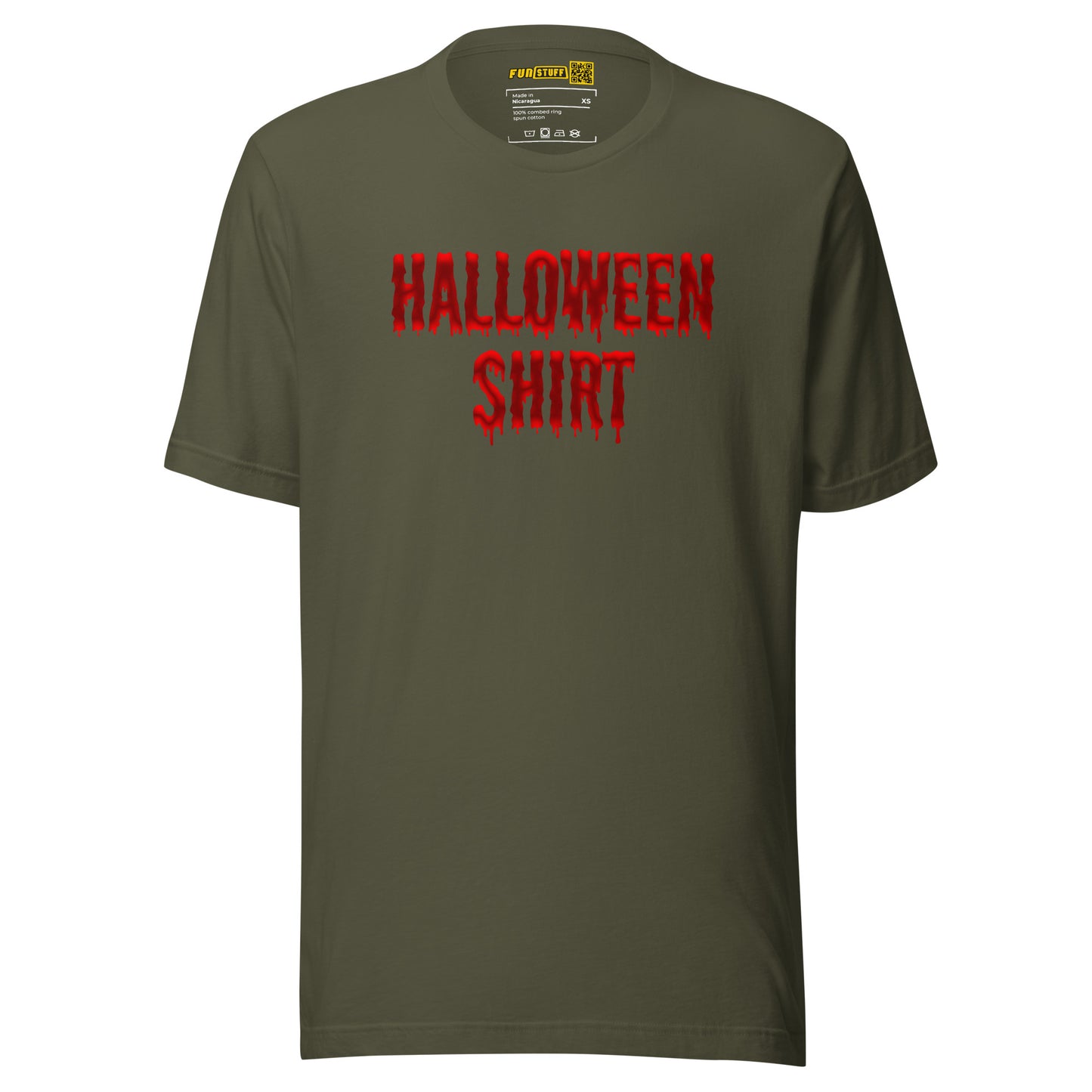 Halloween Shirt – Minimal, blutig, genau richtig