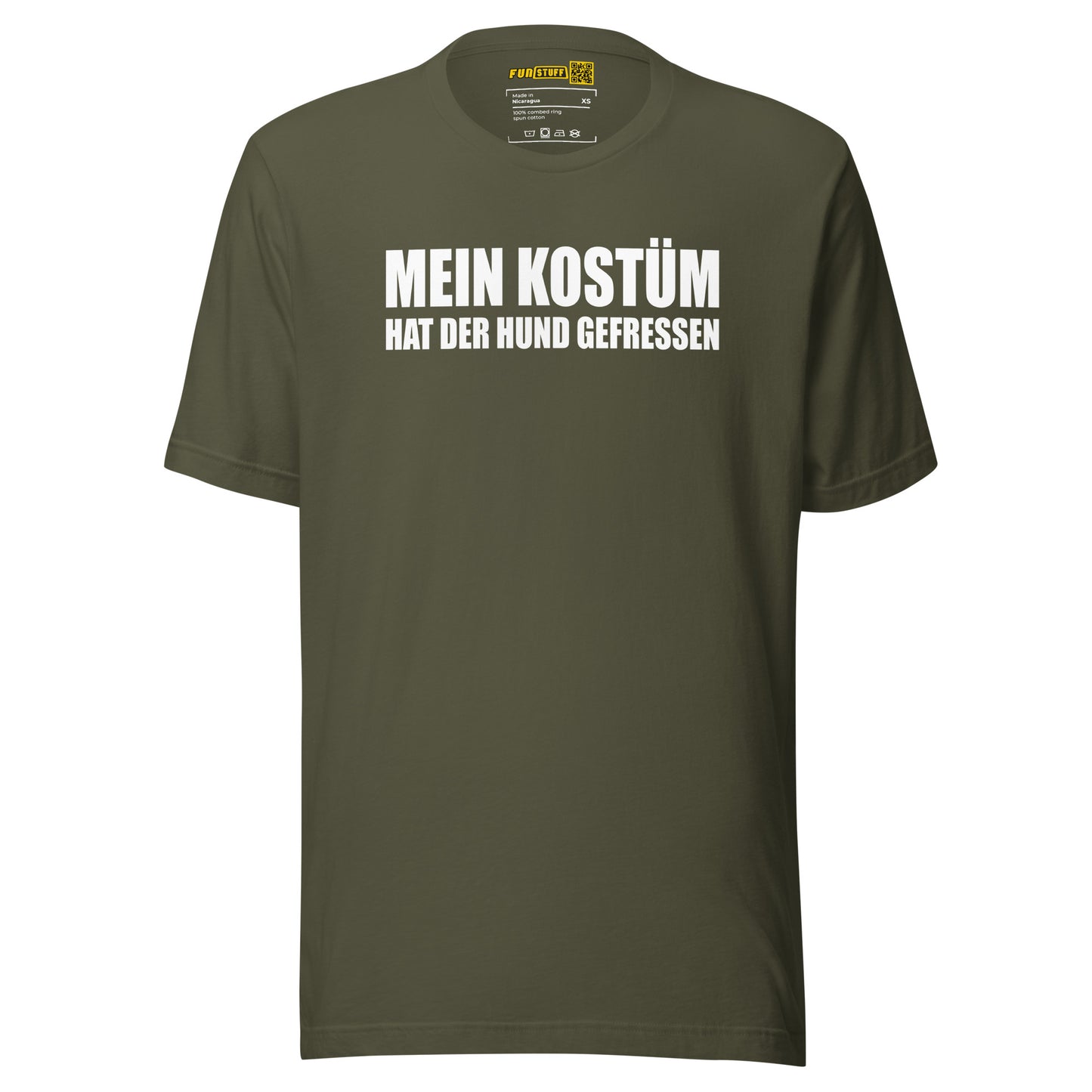 Mein Kostüm hat der Hund gefressen – Statement Shirt