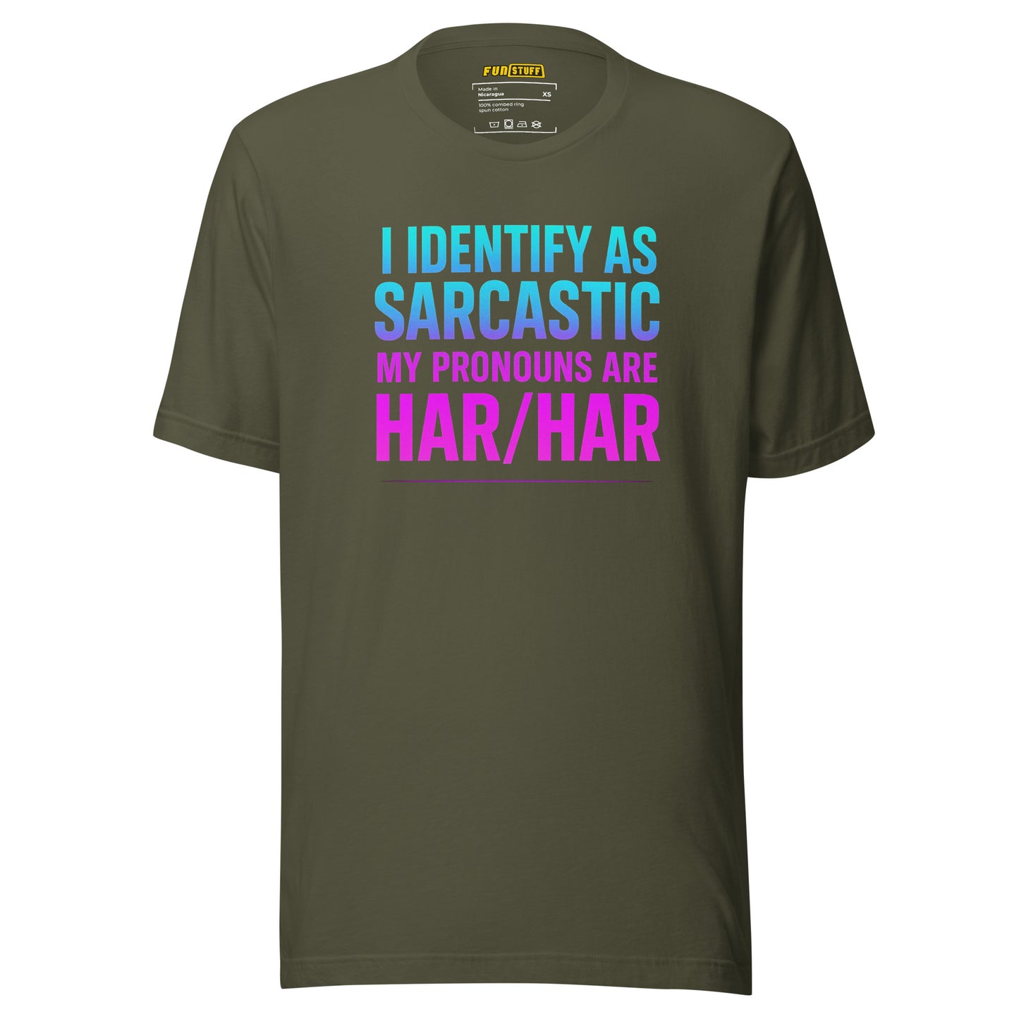 I Identify as Sarcastic – Unisex T-Shirt