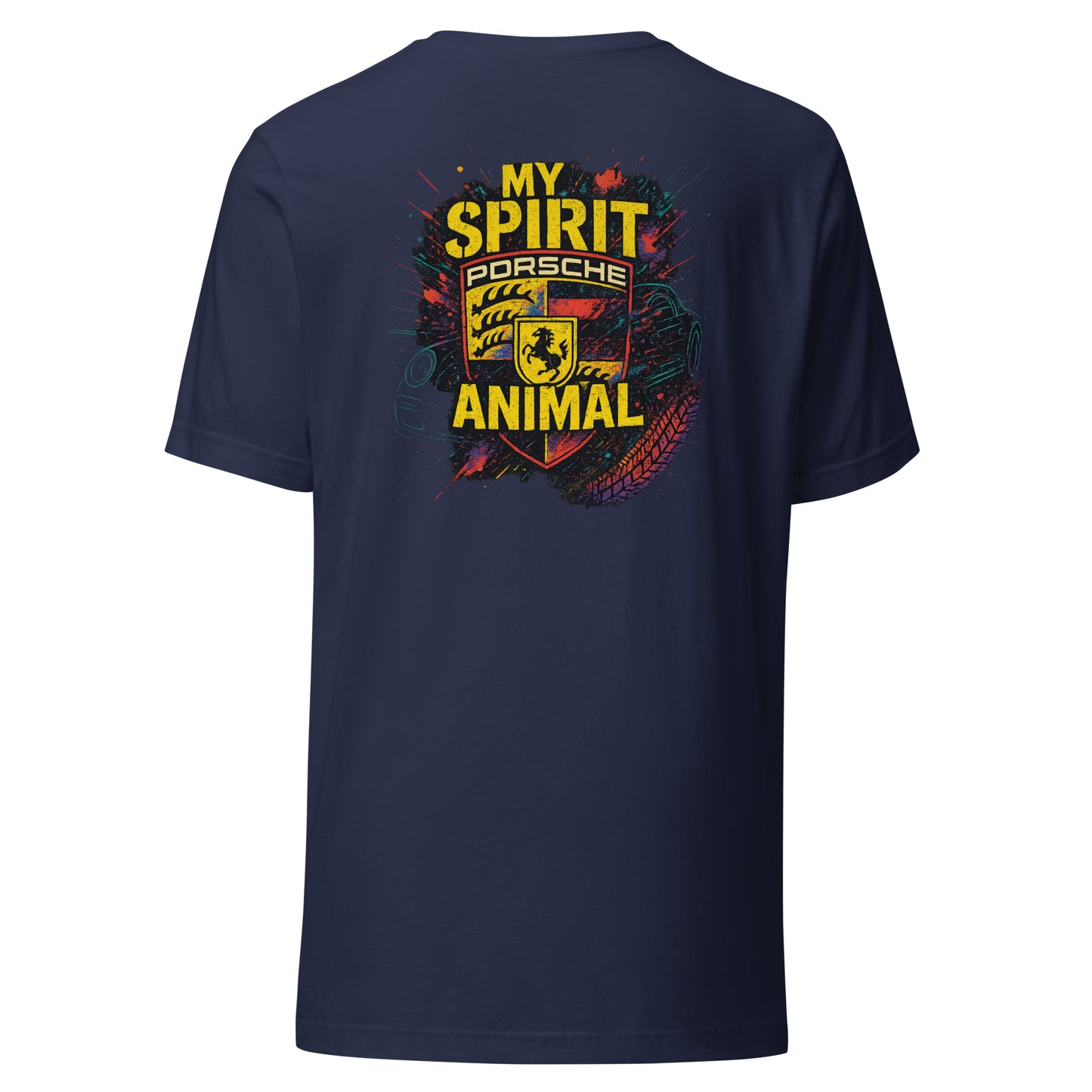 Spirit Animal Porsche – Shirt – Backprint