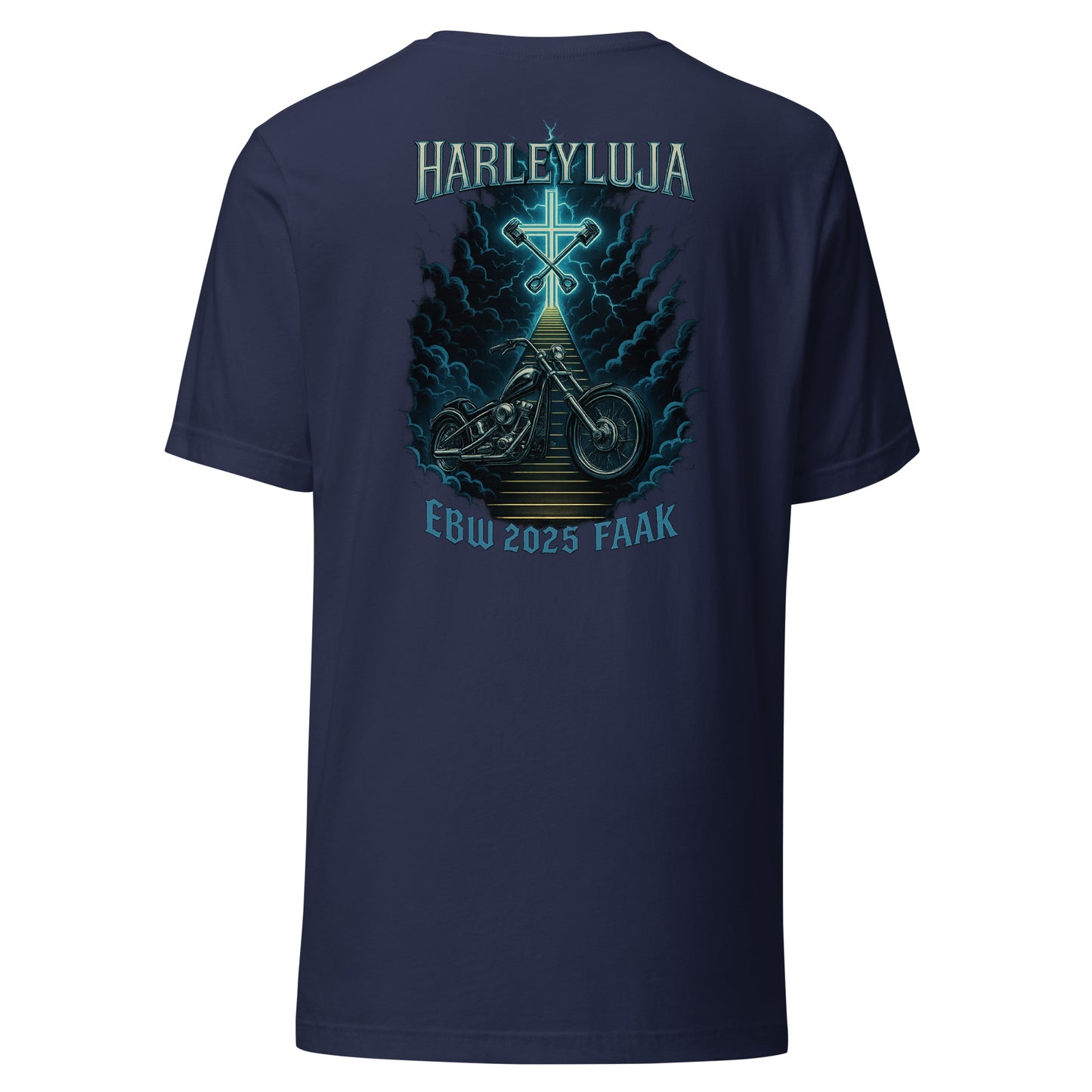 HARLEYLUJA – EBW 2025 Backprint T-Shirt