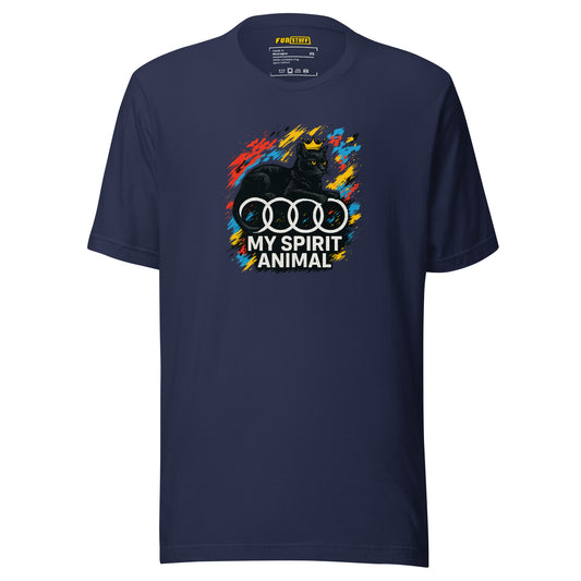 My Spirit Animal – Royal Cat on Audi T-Shirt