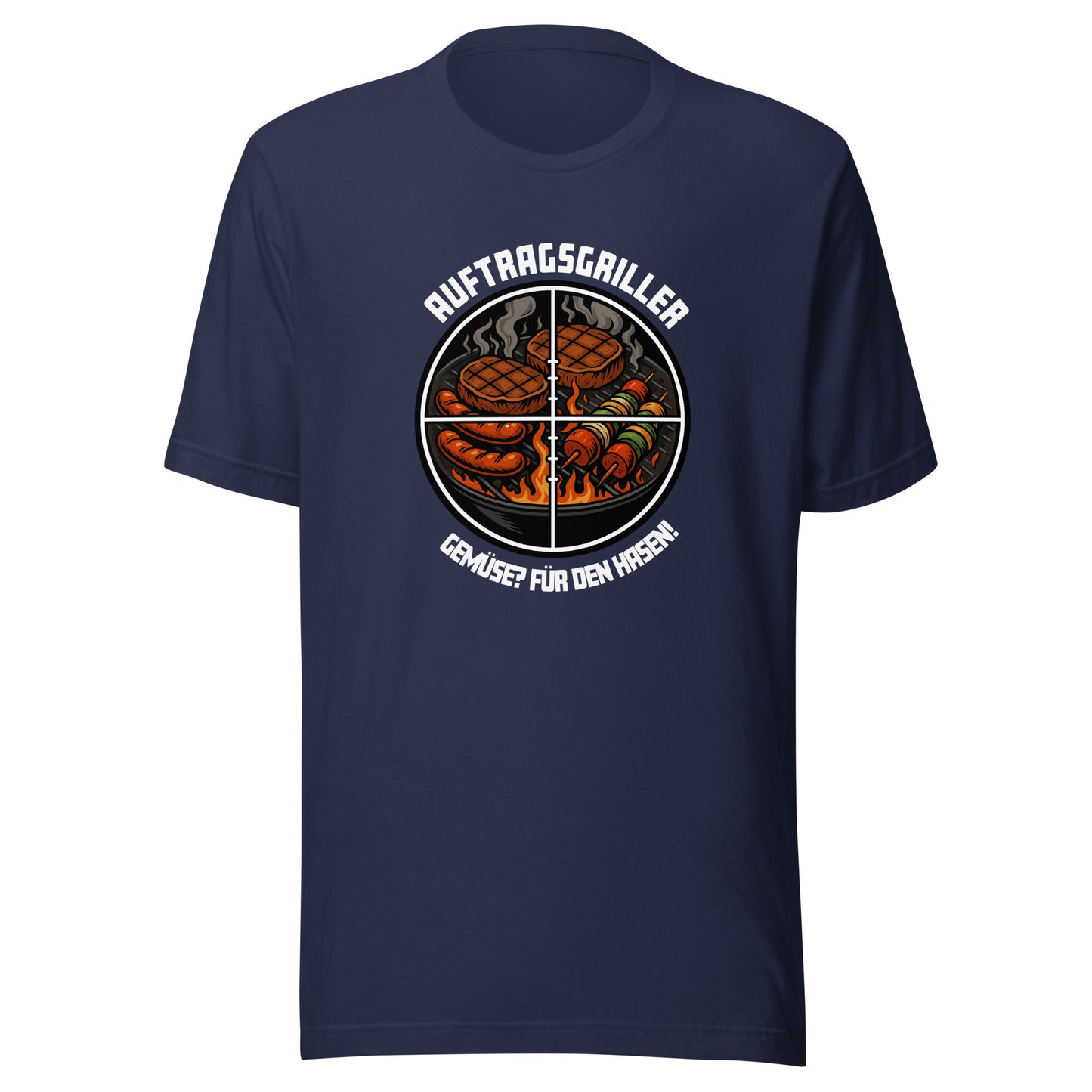 Contract Griller – Vegetables? For the Bunny! | BBQ Shirt for Meat Lovers