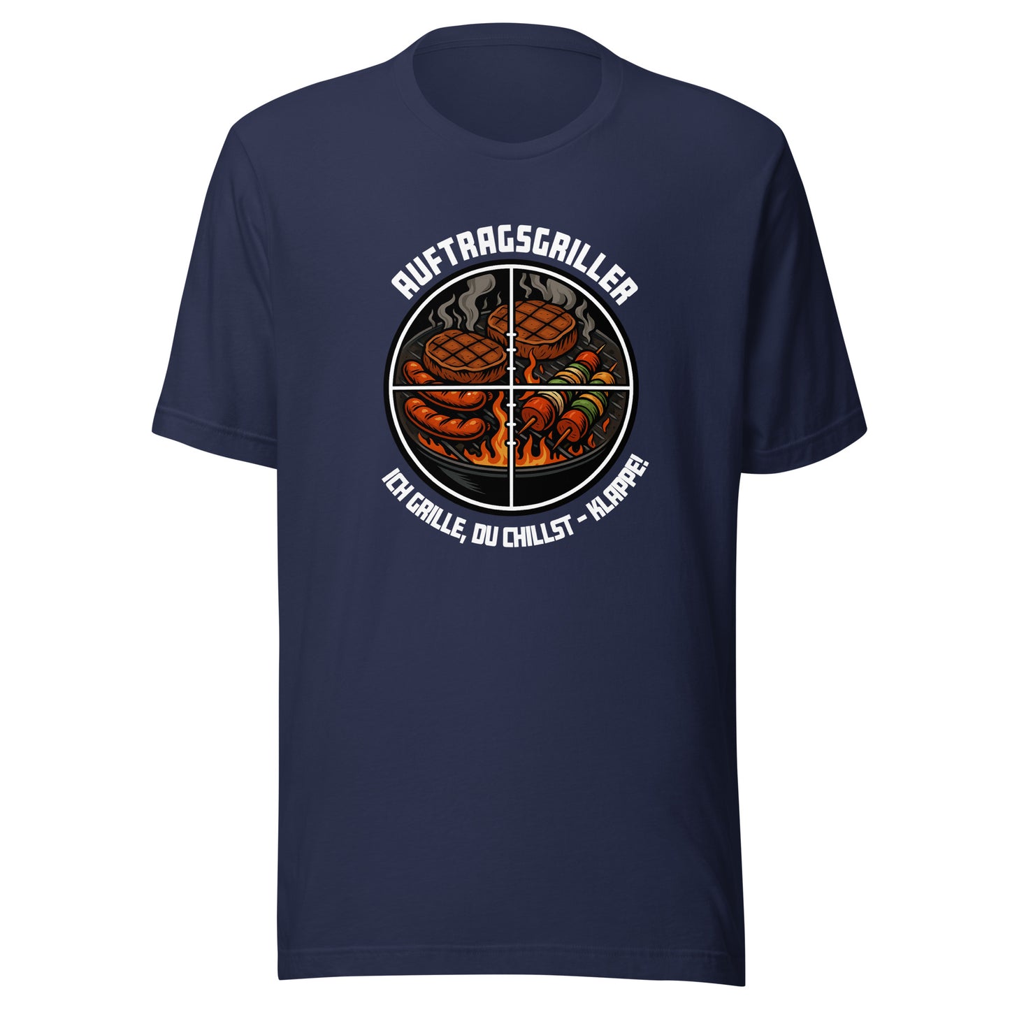 Contract Griller – I grill, you chill – shut up! | BBQ shirt with boss's message