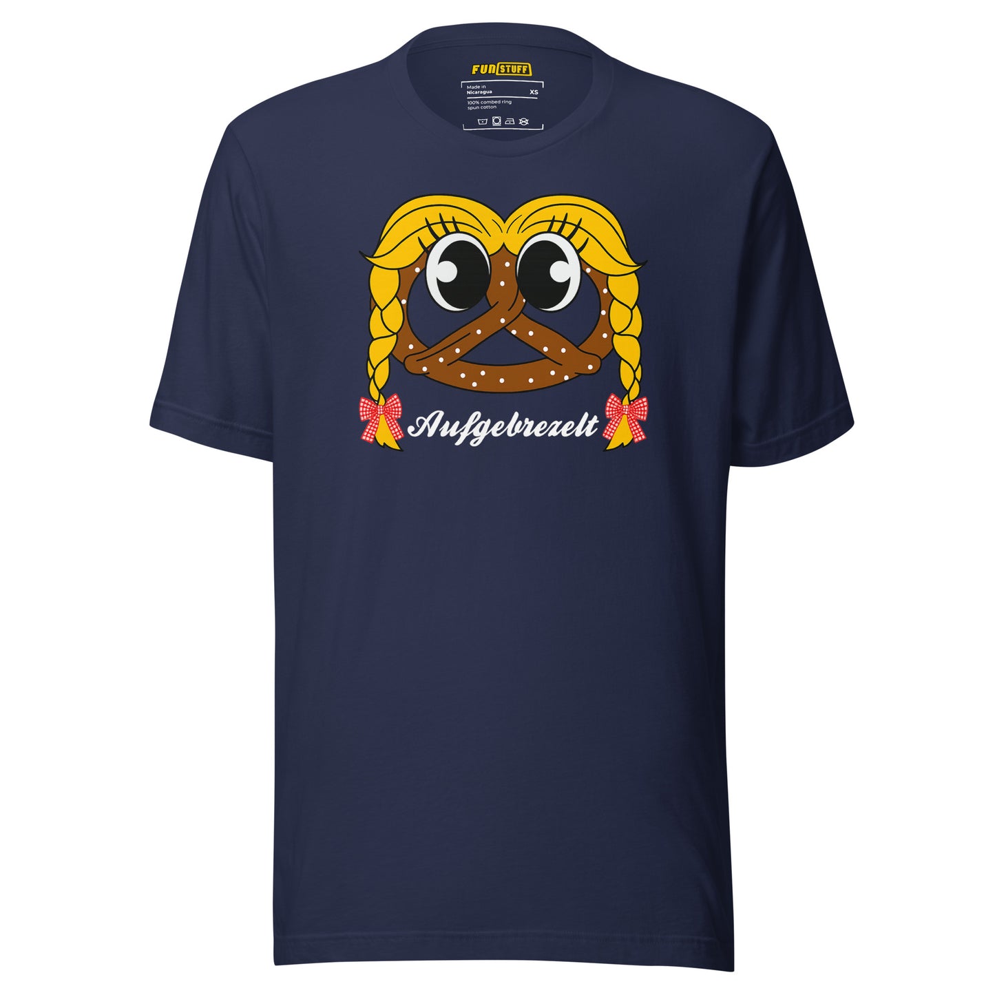 Aufgebrezelt - Unisex-T-Shirt