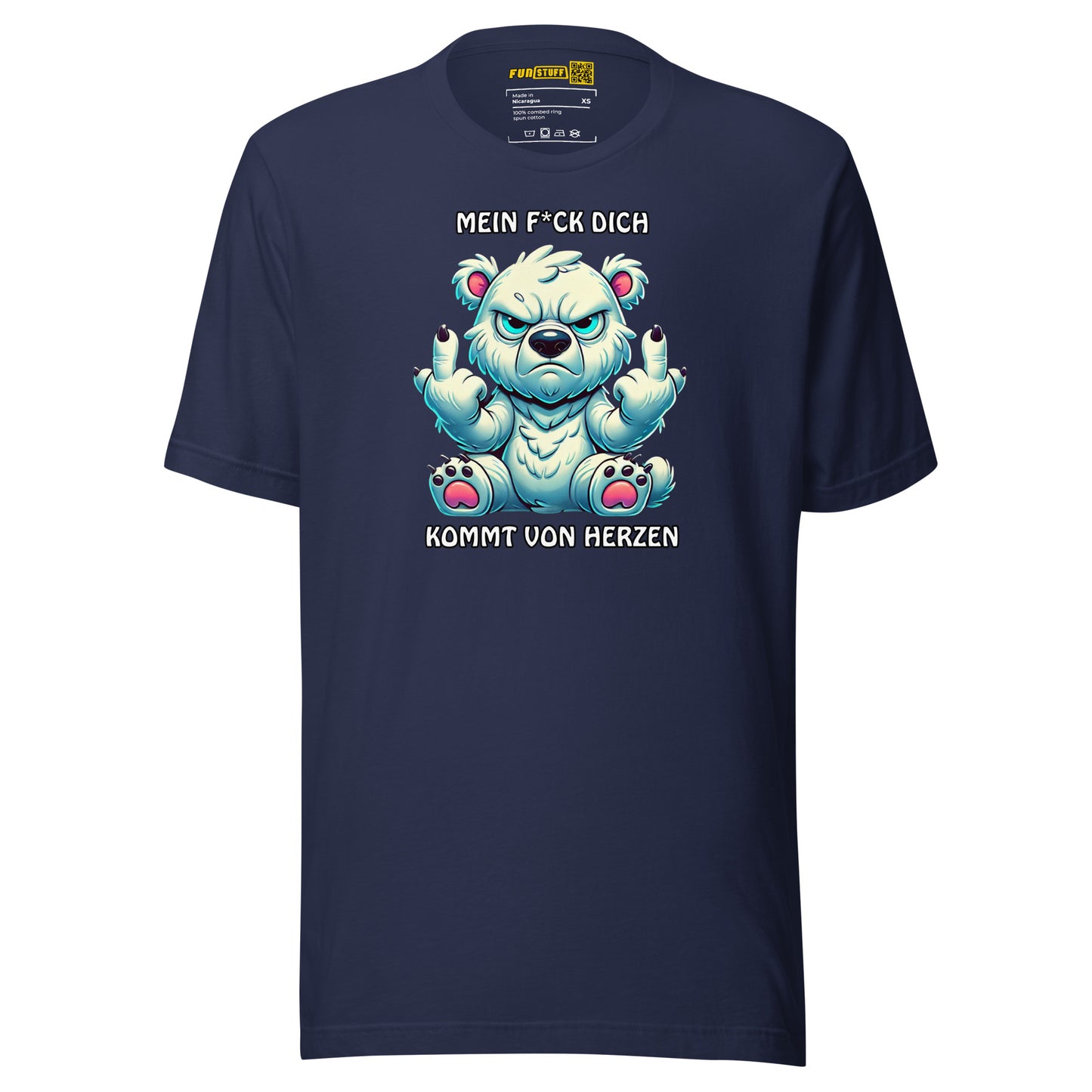 Brummo – Mein F*ck Dich kommt von Herzen - Unisex-T-Shirt