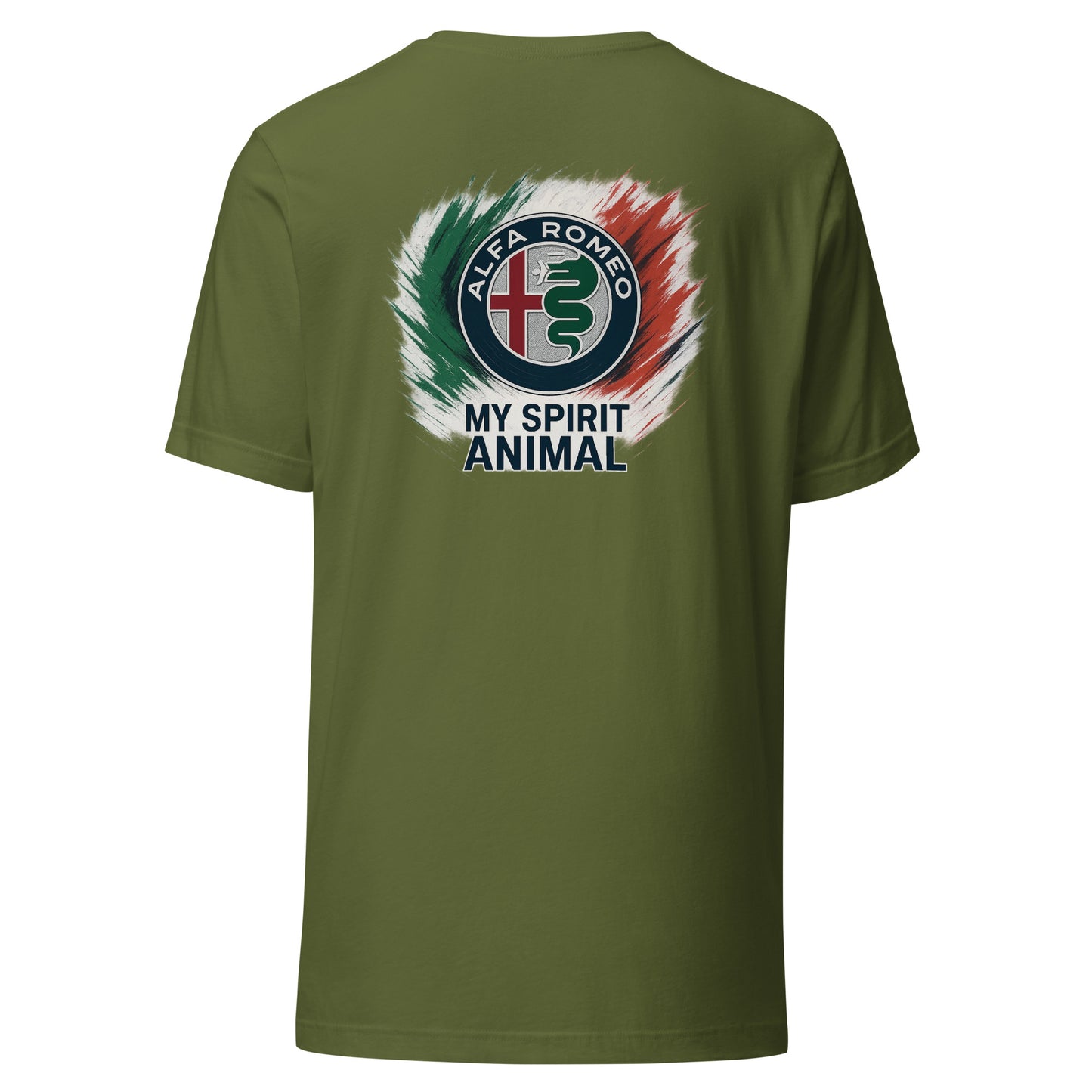 Alfa Romeo My Spirit Animal – T-Shirt (Backprint)