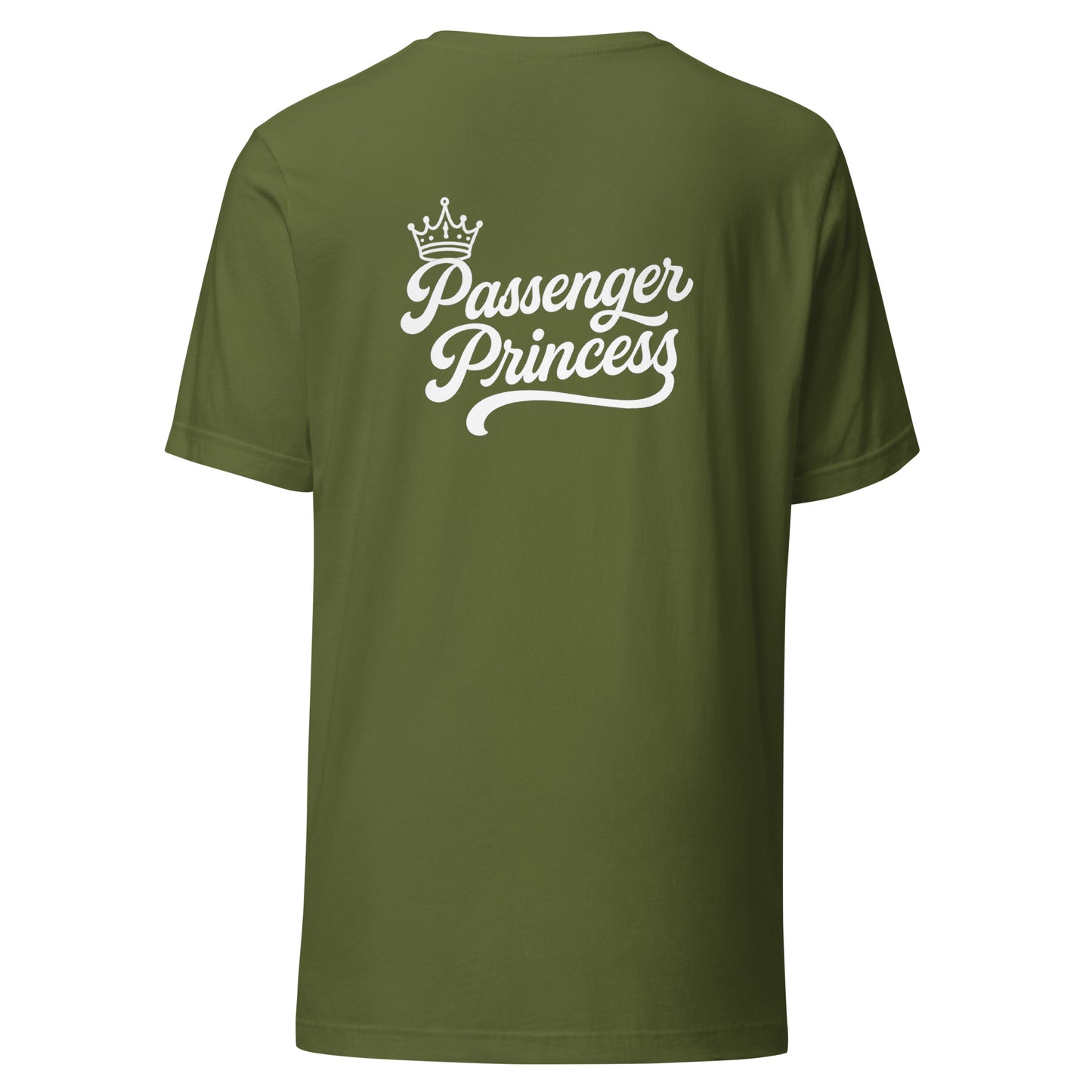 Passenger Princess – Unisex Backprint T-Shirt